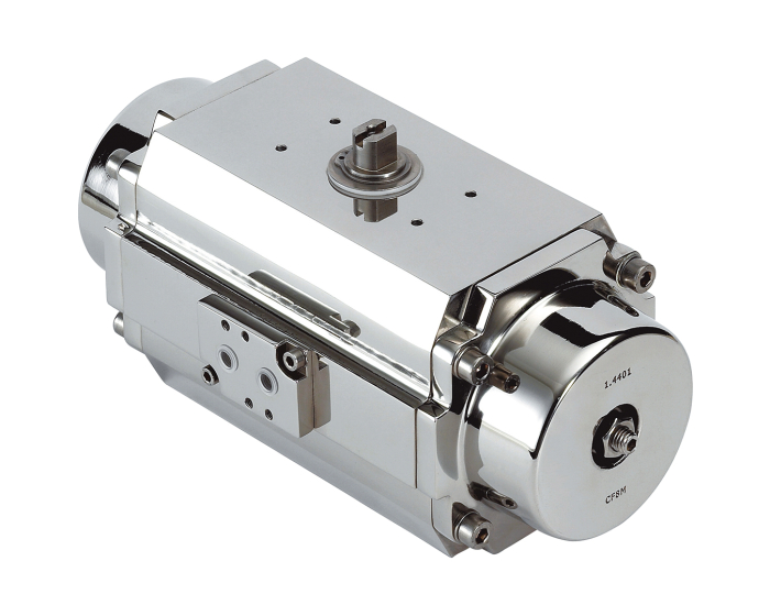 Alphair stainless steel pneumatic actuator AP double acting AP85